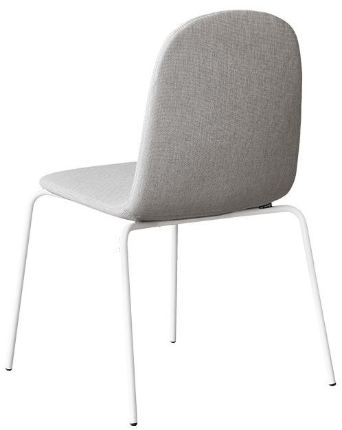 Grado Design Стул с тканевой обивкой и стальной основой Bunny Bun-ch-06 - Вид №3