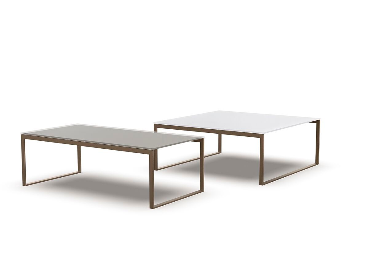 Прямоугольный журнальный столик из хрусталя Febal Casa SERIF ARCH-00064524 - Вид №6