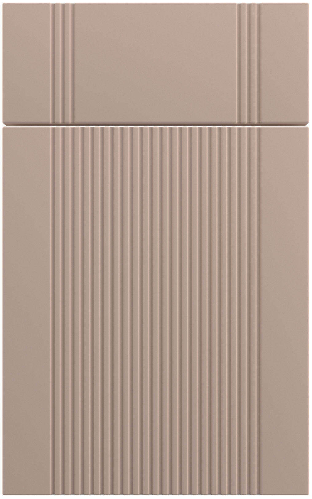 Фасады для кухни Модерн Фрезеровка «Риффель» Роза №510 SIDAK SIST593-13322