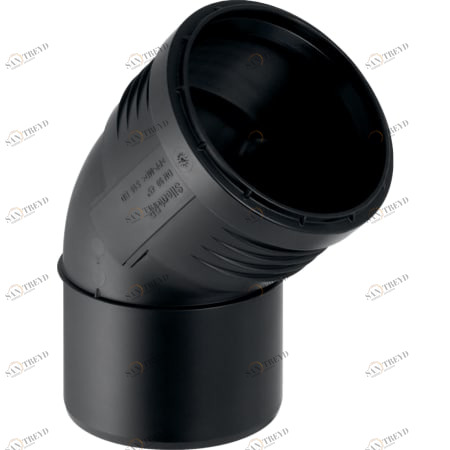 GEBERIT 390.421.14.1 Отвод Geberit Silent-PP 