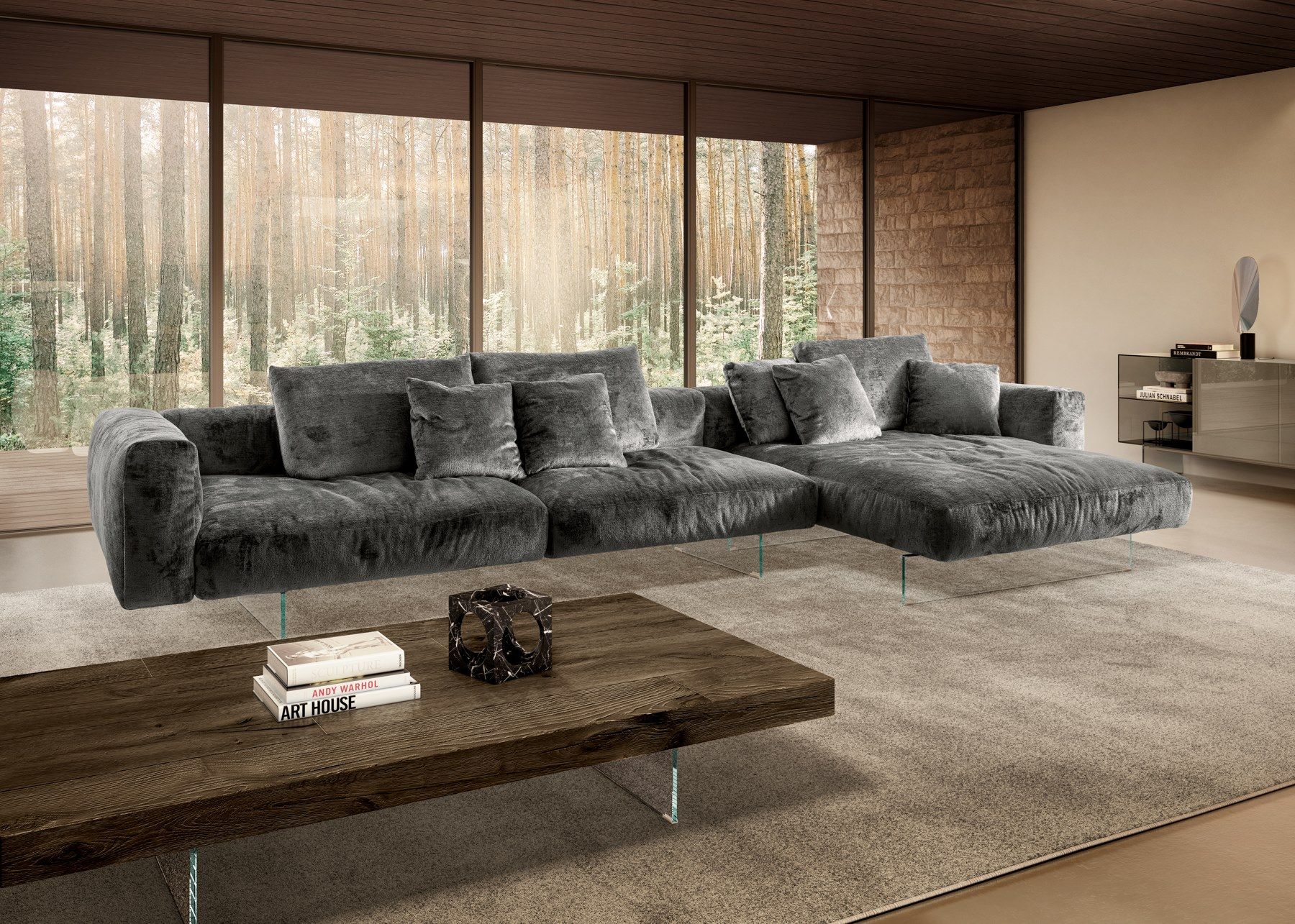 Ткань диван Lago Air ARCH-00057562 - Вид №1