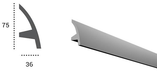 Eleni Рамка для непрямого освещения  El502  - Вид №4