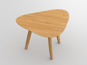 Журнальный столик из массива дерева