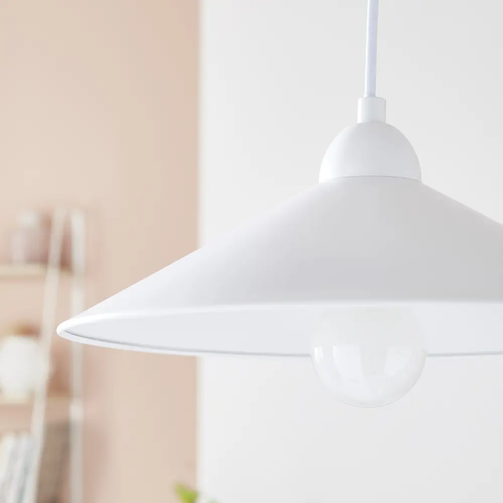 Светильник подвесной KREAFORTA Gapan цвет белый STLM-2039072 - Вид №11