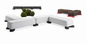 Plust Модульная скамья из полиэтилена