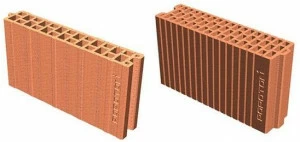 Poroton Блок перегородок из кирпича