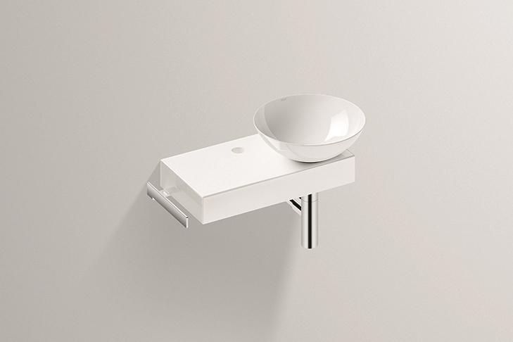 0613002000 Умывальник с тумбой, set.wp.pn2, белая, proshield, глазурованная, белый Alape серия PN (Piccolo Novo) 