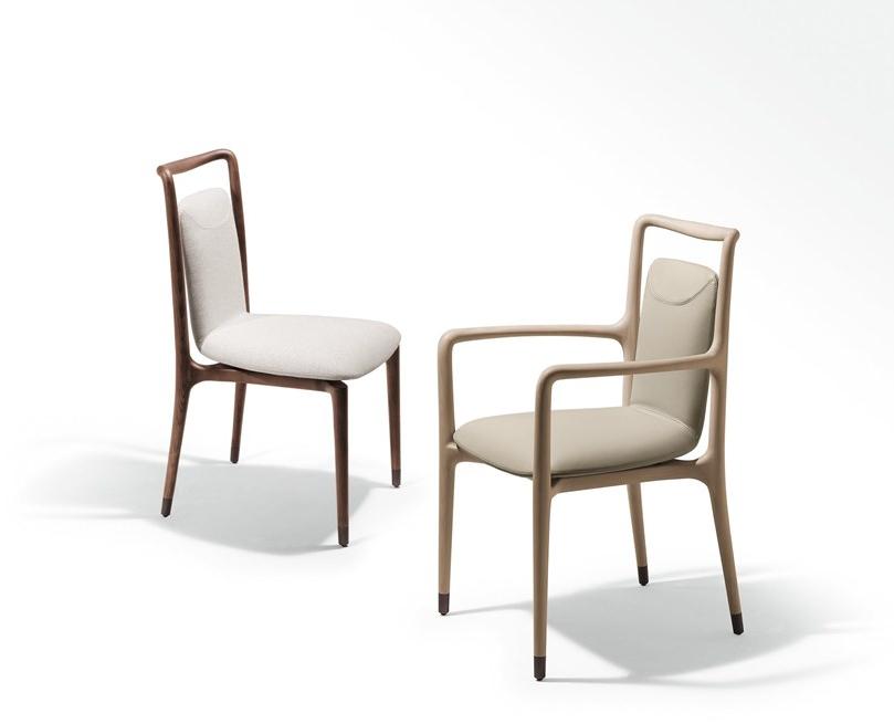 Giorgetti Кожаное кресло с подлокотниками sun-id-1461371 - Вид №1