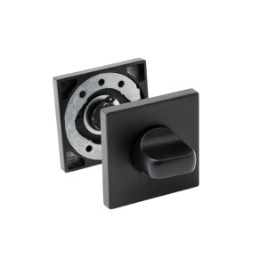 Завертка дверная квадратная Armex WC-3003 алюминий цвет черный