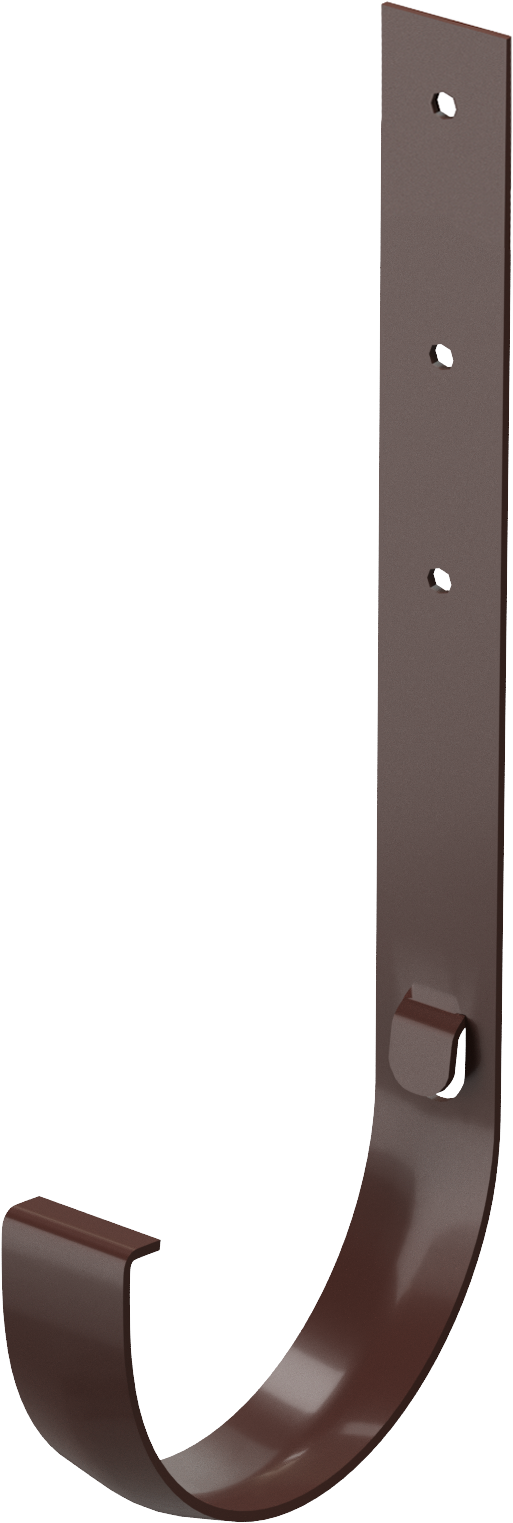 89139448 Кронштейн для желоба Dacha металлический цвет коричневый STLM-0078945 DÖCKE 