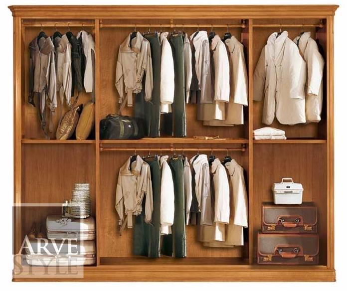 Arvestyle Шкаф из массива дерева с раздвижными дверьми Capri Sl-0226 - Вид №1