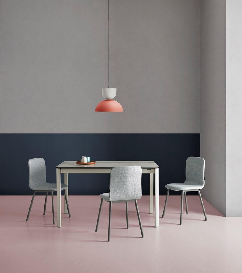 MOBLIBERICA Стул из мягкой ткани Pepper sun-id-1486000 - Вид №3