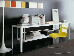 B&B Italia Project Прямоугольная консоль из фанерованной древесины Progetto 1