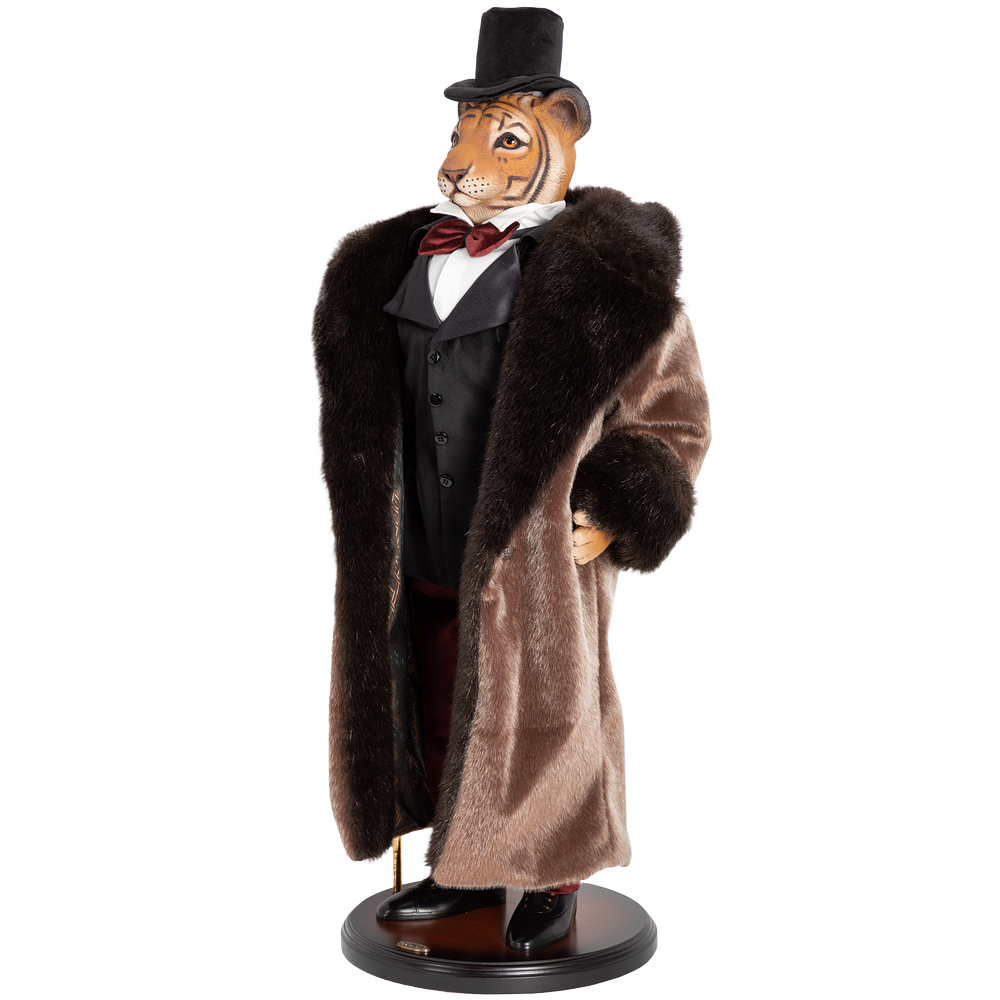 76131 Коллекционная кукла Тигр Клод Моэт BOGACHO 4627196597549 - Вид №6