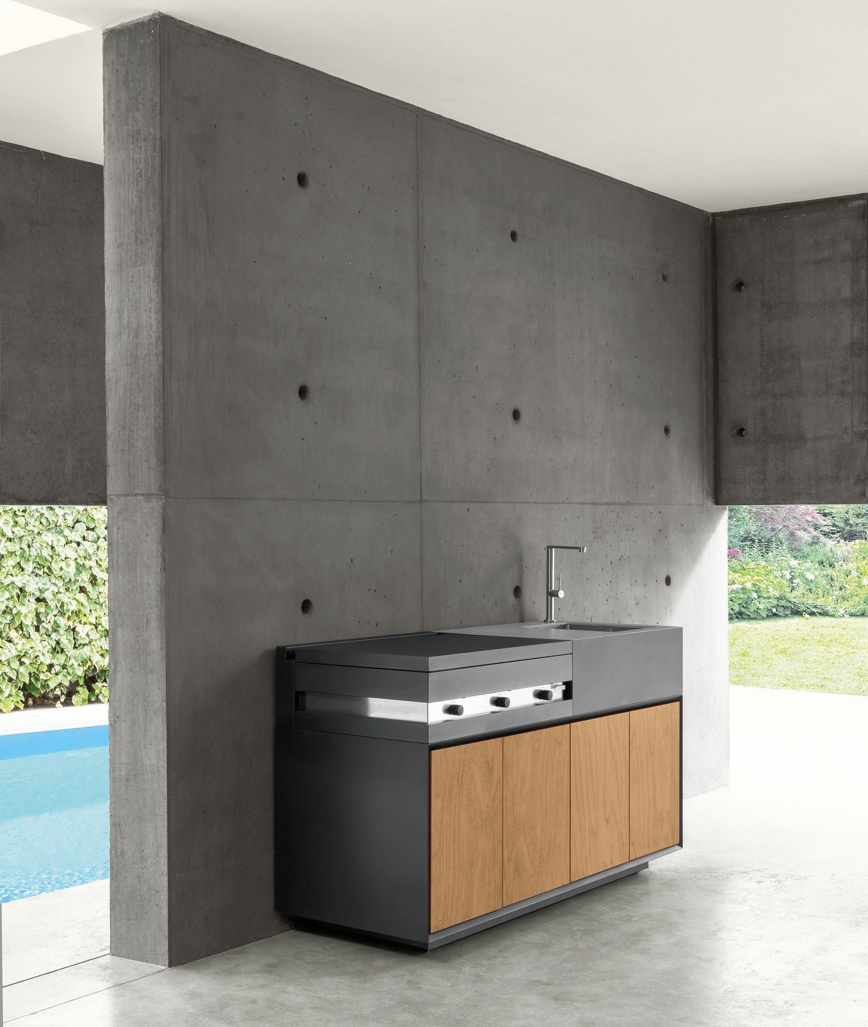 Металлическая наружная кухня Talenti TIKAL ARCH-00080846 - Вид №15