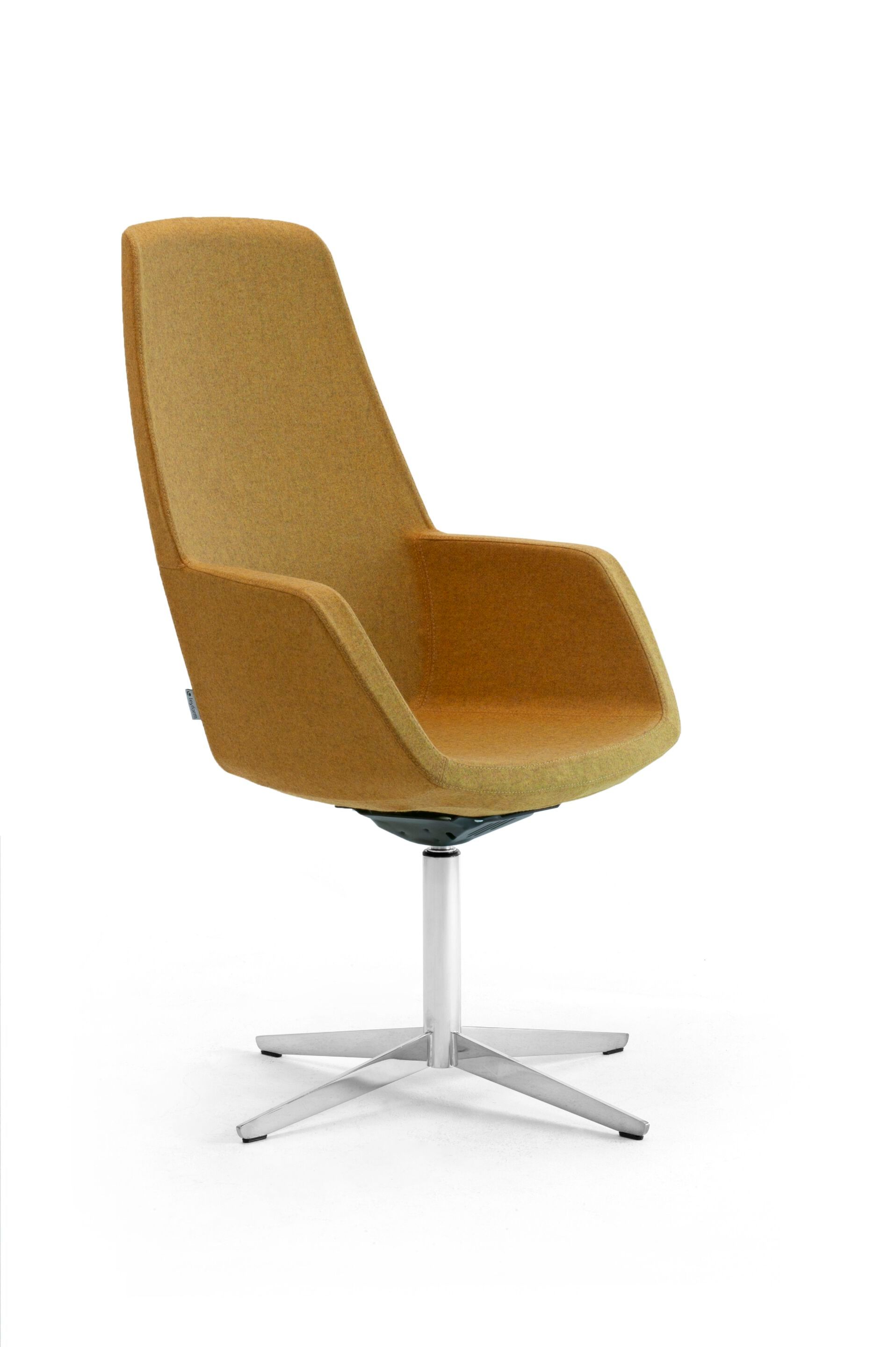 Стул из ткани с высокой спинкой Leyform Gaia ARCH-00092534 - Вид №11