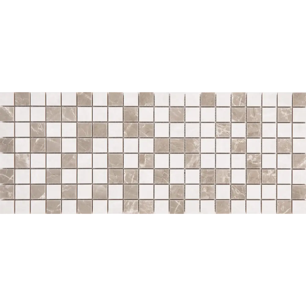 Мозаика настенная Kerama Marazzi Феррара-фоджа 20x50 см глянцевая цвет коричневый/серый 84407401 STLM-2151120 - Вид №1