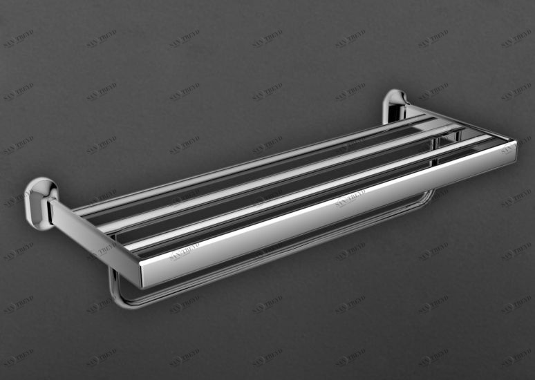 Полка для полотенец, 60 см ART&MAX OVALE AM-E-4022B