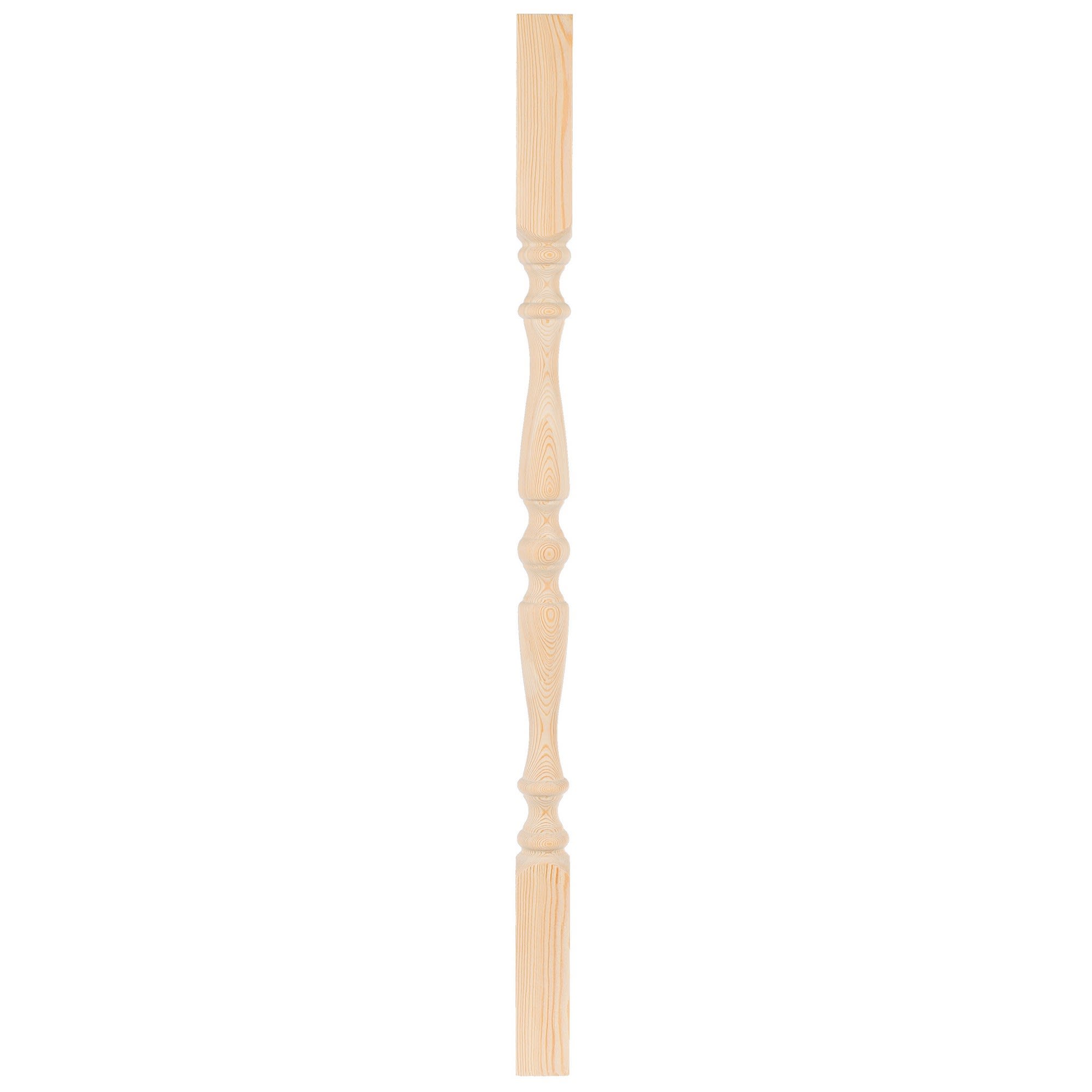 17825527 Балясина «Симметрия» 50х50х900 мм, лиственница сорт Экстра Santreyd 