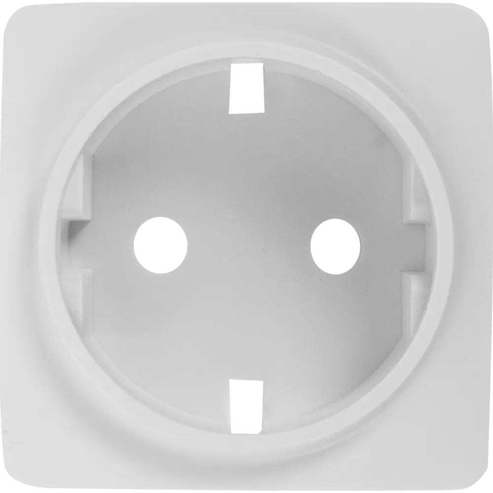 Накладка для розетки с заземлением Lexman Cosy, цвет белый STLM-2005465