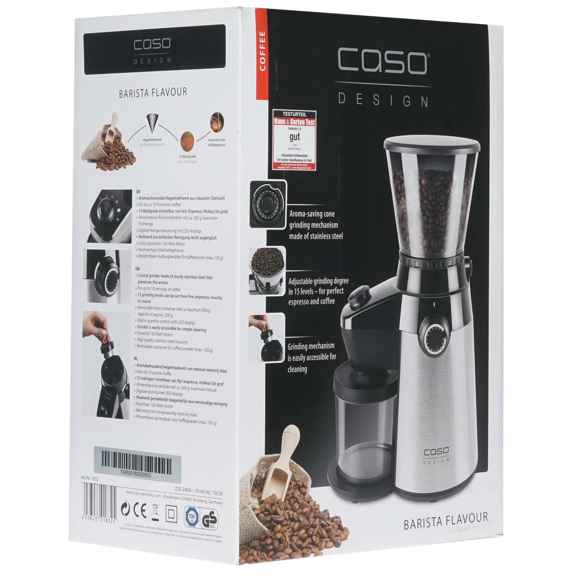 STDN-0147949 Кофемолка ручная Caso Китай  - Вид №8