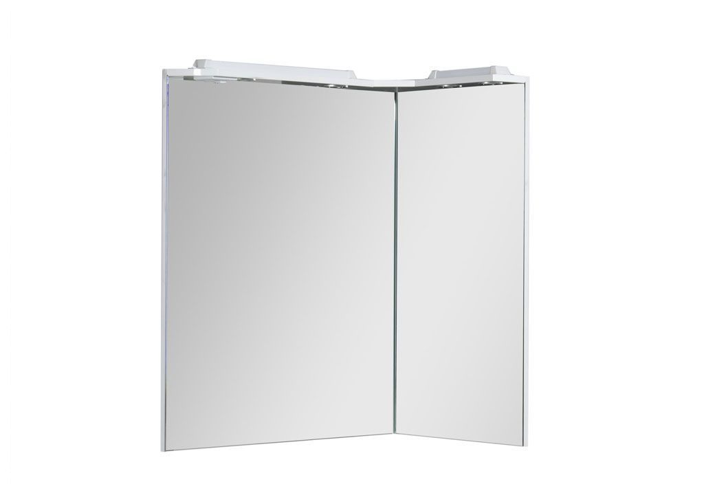 Зеркало Aquanet Корнер 88 R белый 00158821 - Вид №2