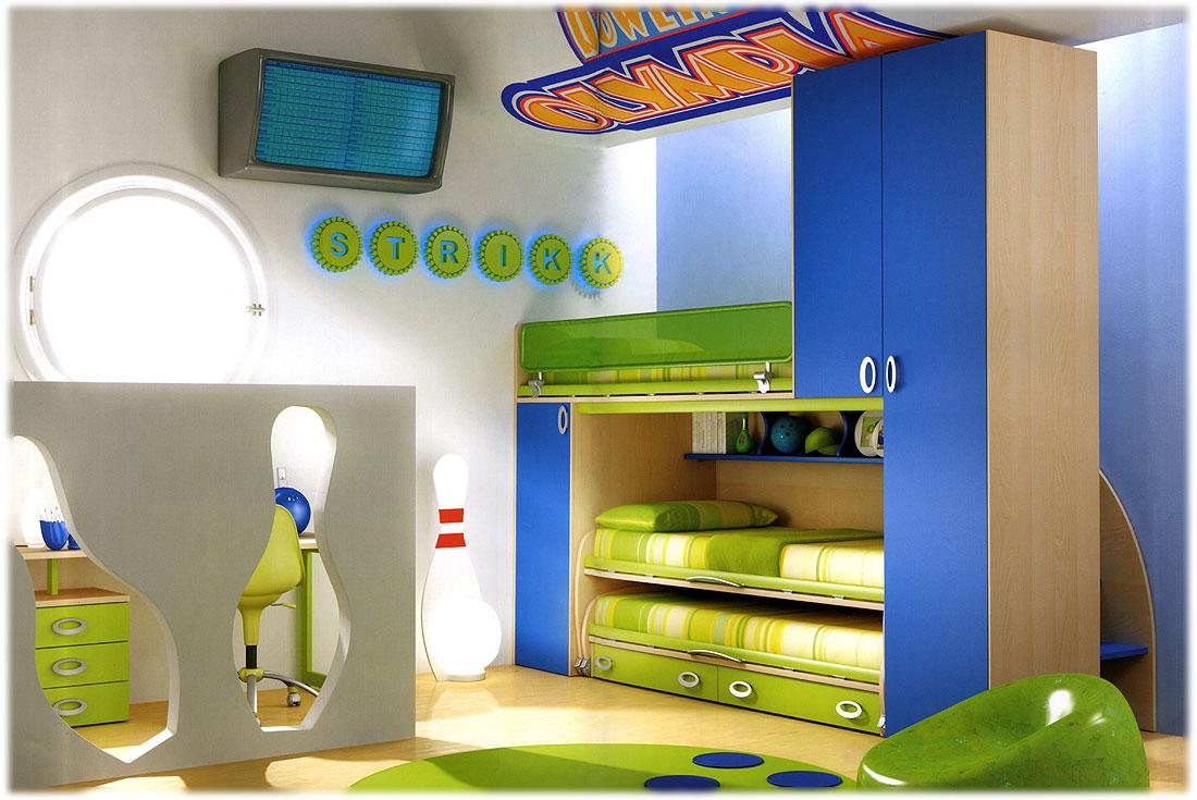 Детская из модулей  MORETTI  COMPACT CS62 