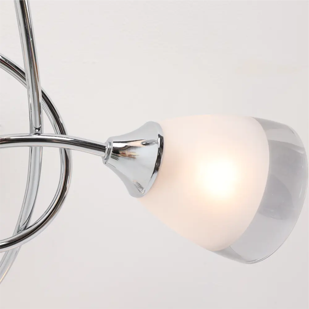 Люстра потолочная «Costa» 24000-6 6 ламп 18 м² цвет серебристый SCHAFFNER STLM-2075328 - Вид №12