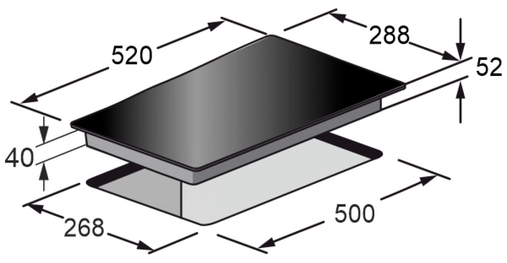 8161348 Электрическая варочная поверхность Kaiser KCT 3721 FW STDN-0098044 - Вид №6