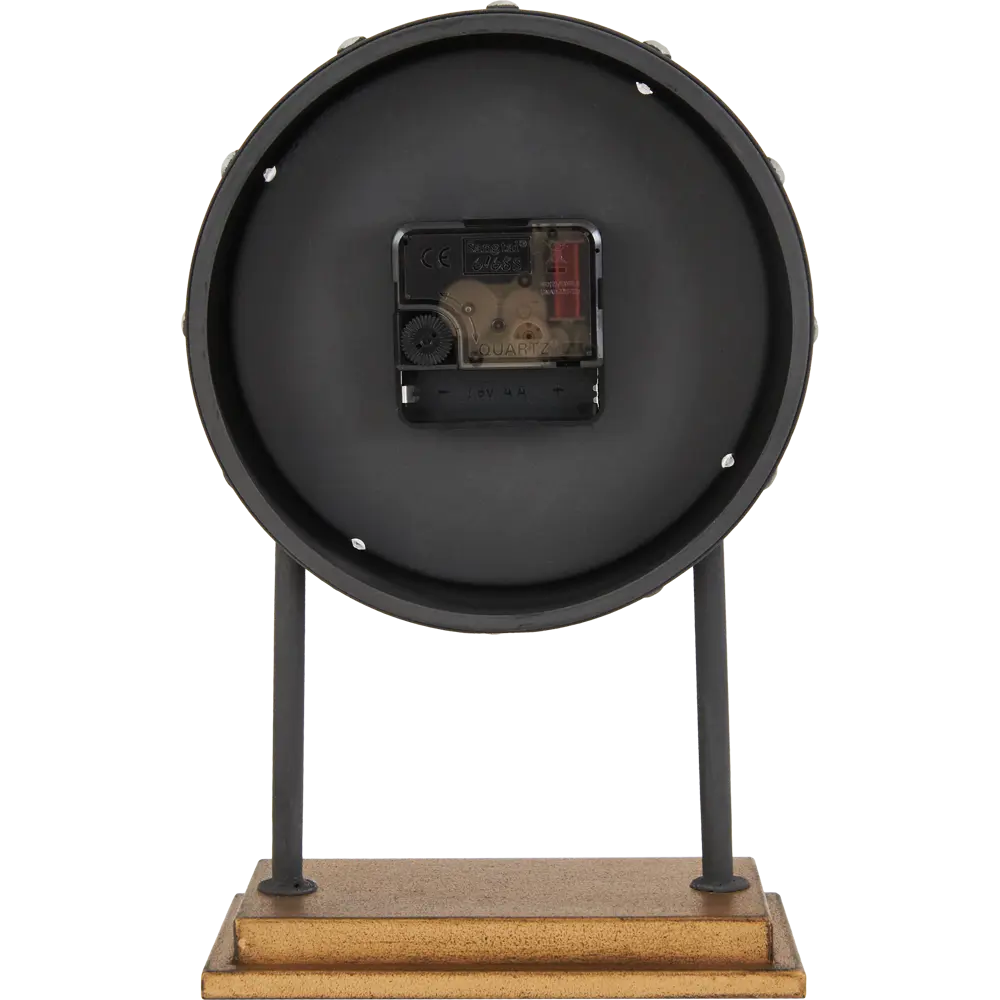 Часы настольные Dream River круглые пластик цвет черно-коричневый ø17 см STLM-2080340 - Вид №1