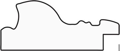 BY 3693 Зеркало в багетной раме - виньетка состаренное серебро 56 mm EVOFORM Octagon - Вид №3