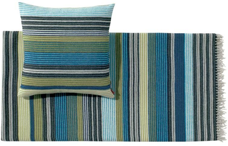 MissoniHome Полосатый плед из шерсти sun-id-1450943 - Вид №2