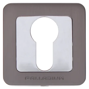 Накладка-фиксатор для дверей Palladium E ET ЦАМ цвет графит 2 шт.