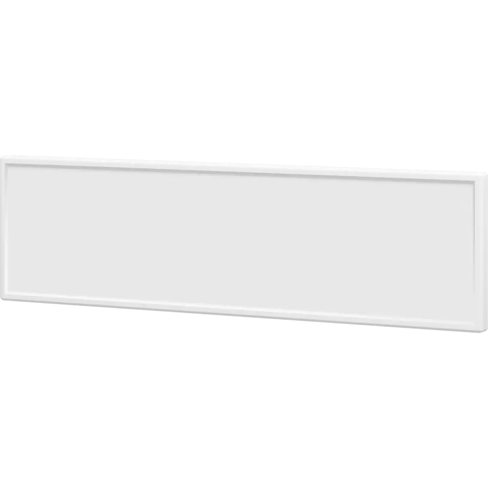 Фасад кухонного шкафа Инта 59.7x16.7 см KONSENSA ЛДСП цвет белый Инта белая STLM-2179991 - Вид №1