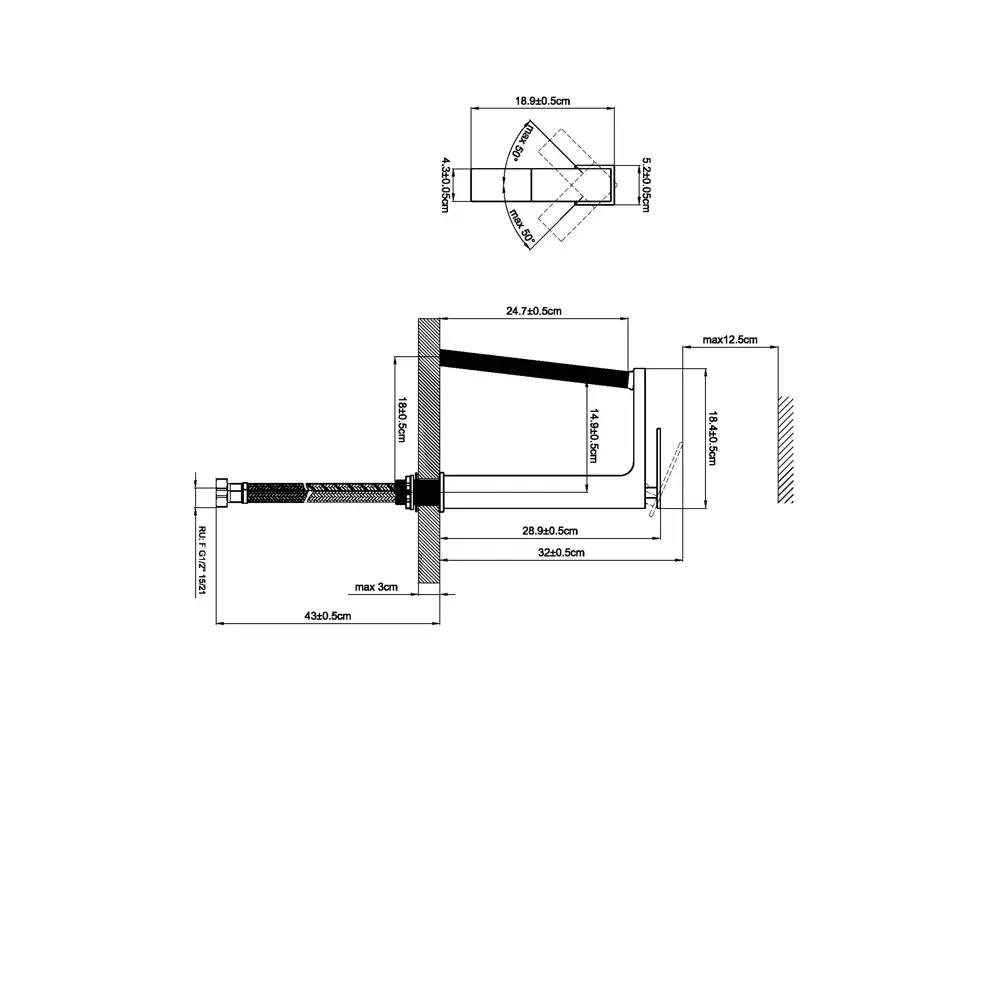 Смеситель Konsensa Прато для раковины - черный матовый с керамическим картриджем 89396330 STLM-1579468 - Вид №3
