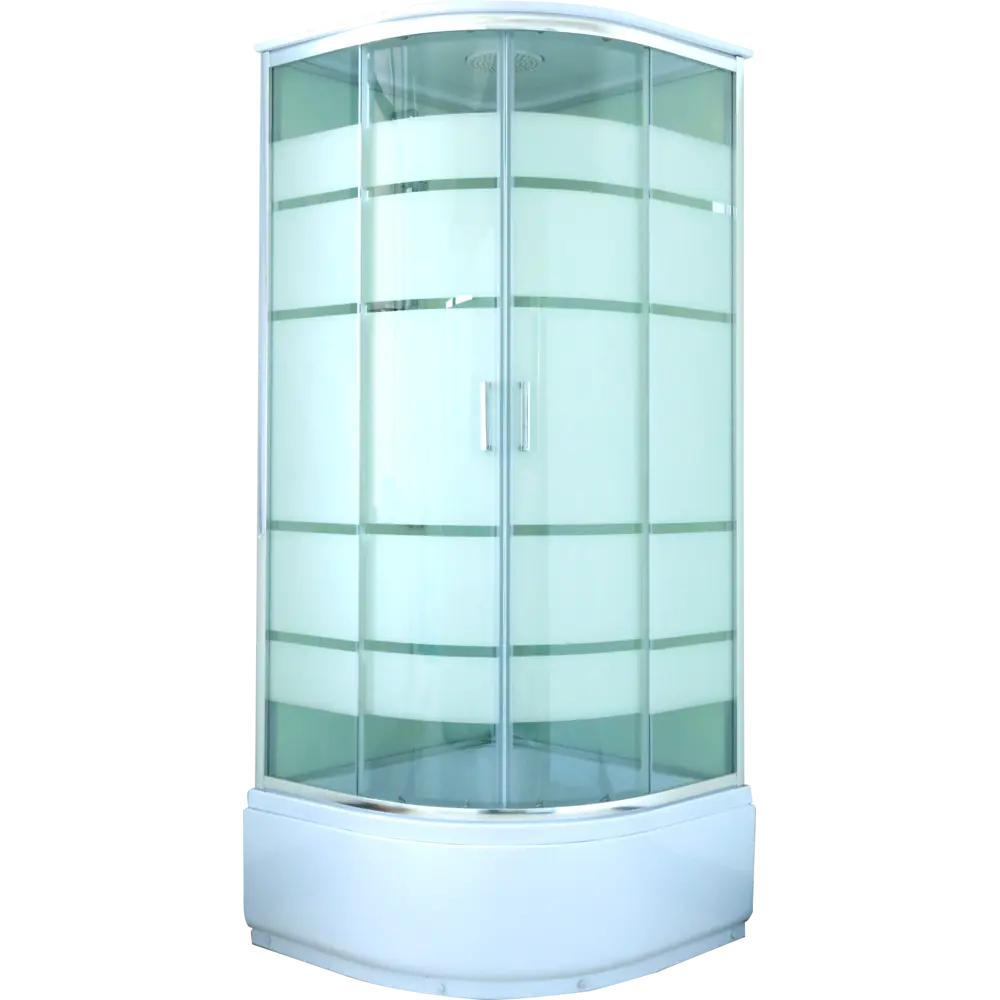 Душевая кабина Isbirni 90х90 см высокий поддон VIDAGE STLM-2181811 - Вид №1