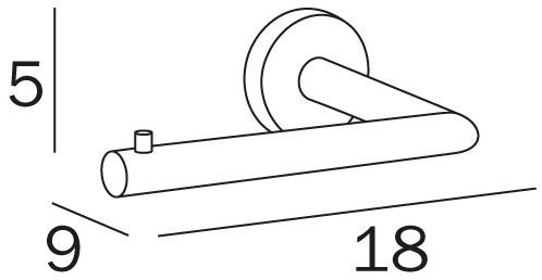 INDA® Держатель металлического рулона Gealuna A1025 - Вид №3