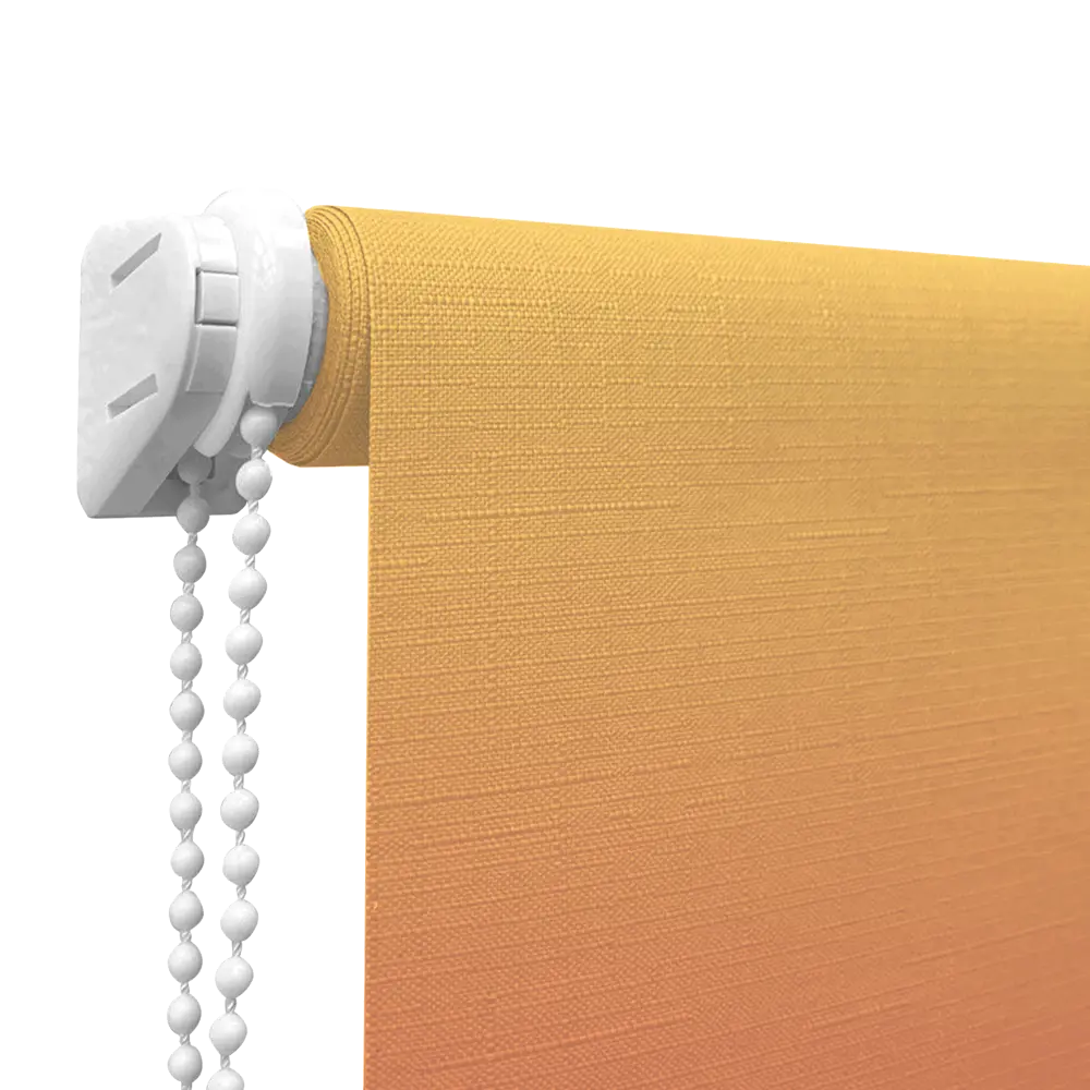 Штора рулонная Градиент 55x170 см красно-оранжевая DOMLEGRAND STLM-2130925 - Вид №1