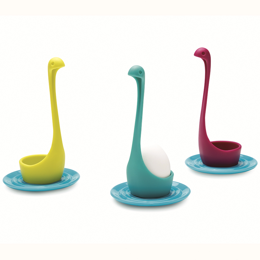 OT890 Держатель для яйца , miss nessie, фиолетовый OTOTO  - Вид №2