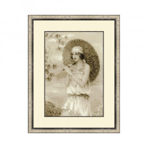 1434 Набор для вышивания Старая фотография. Ривьера 38 х 26 см RIOLIS Сотвори Сама