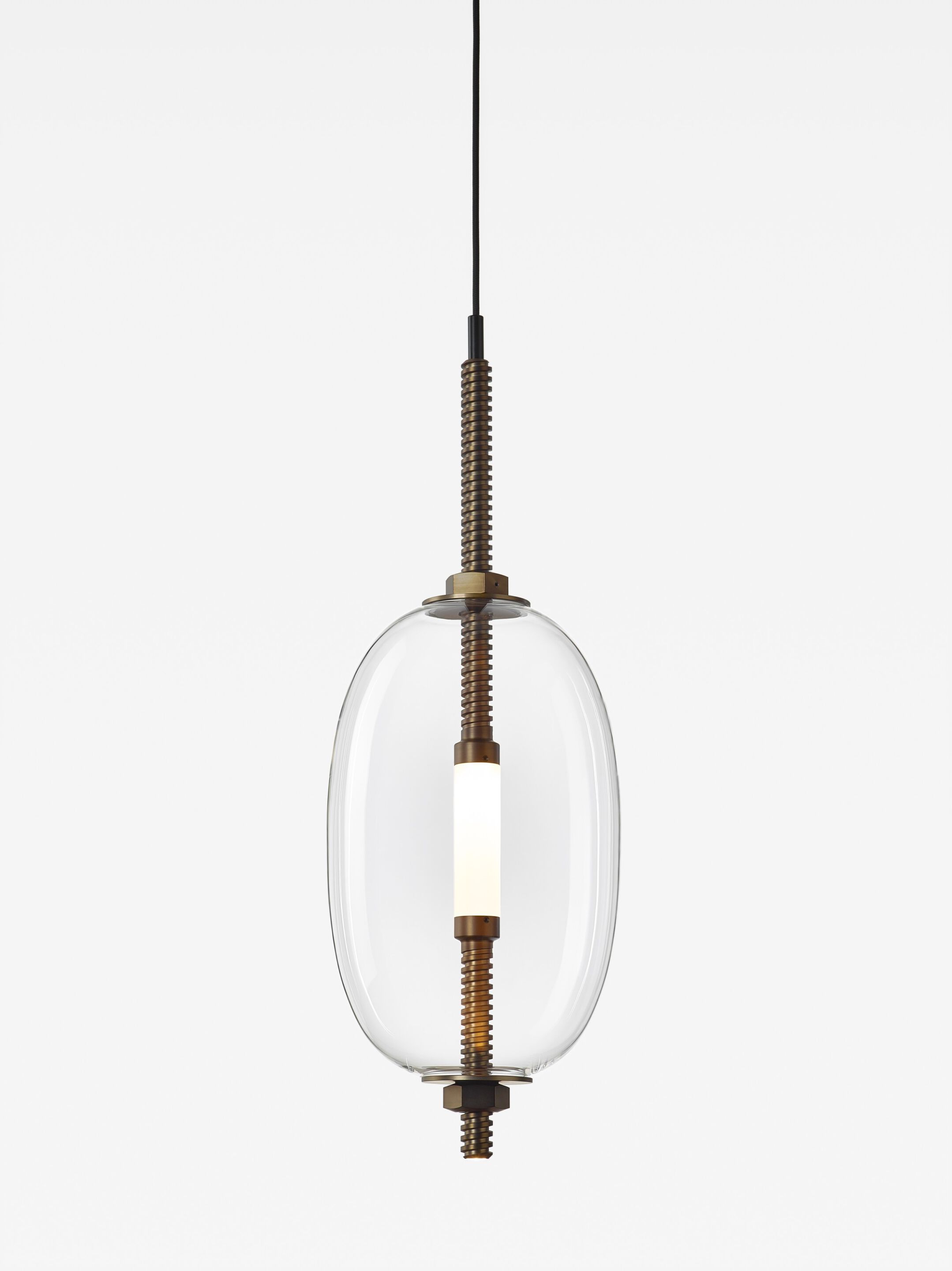 Подвесной светильник из дутого стекла BROKIS под давлением ARCH-00137797 - Вид №25