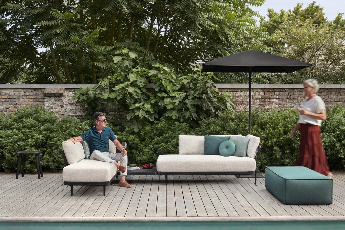 Табурет 47 teak nero Manutti Solid MNST04 - Вид №10