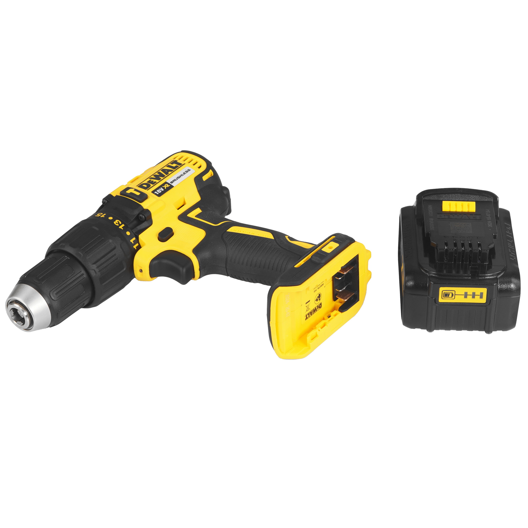 Дрель-шуруповерт DeWalt DCD778M2T-QW XR FLEXVOLТ 18/54V 9211260 STDN-0031892 - Вид №5