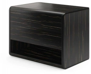 PRADDY Квадратная тумбочка из дерева с ящиками Arc Tr007