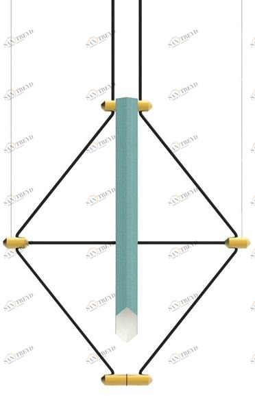 designheure Светодиодная подвесная лампа Mozaik Smoz