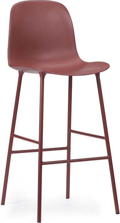 1402005 Барный стул 75 cm Steel Red Normann Copenhagen Form