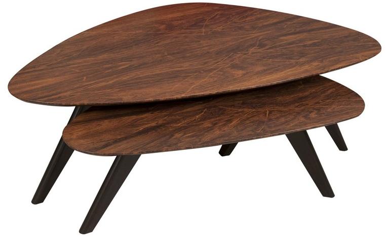 Hamilton Conte Paris Треугольный деревянный журнальный столик sun-id-1381734 - Вид №1