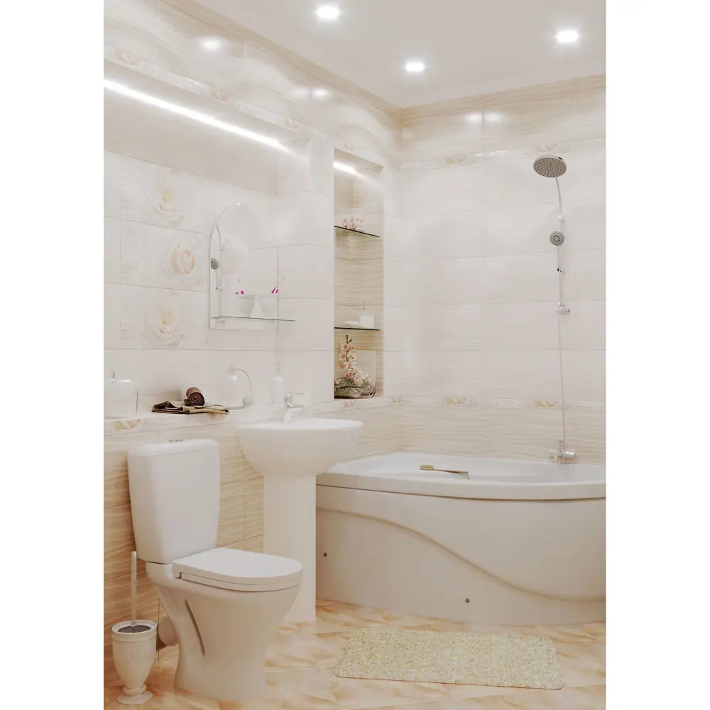 Унитаз напольный Сити двойной слив Керамин Без серии STLM-2103408 - Вид №6