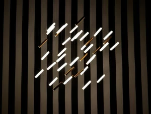 Beau & Bien Фарфоровая светодиодная люстра с диммером Rainy day