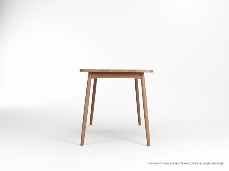 522_1001 Стол обеденный прямоугольный 160 Karpenter Twist - Вид №2